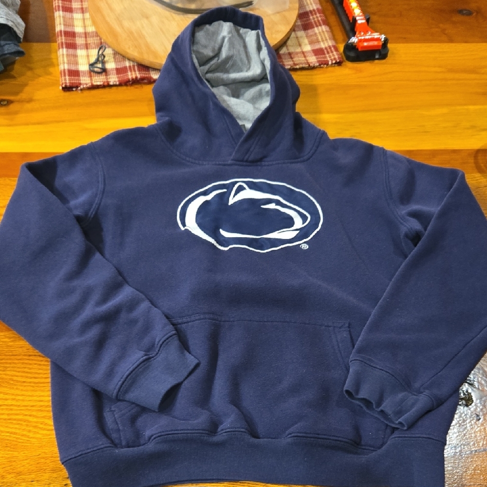 Penn State Navy Blue Logo Hoodie